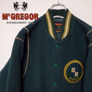 マックレガー(McGREGOR)のVintage McGREGOR マックレガー スタジャン モスグリーン(スタジャン)