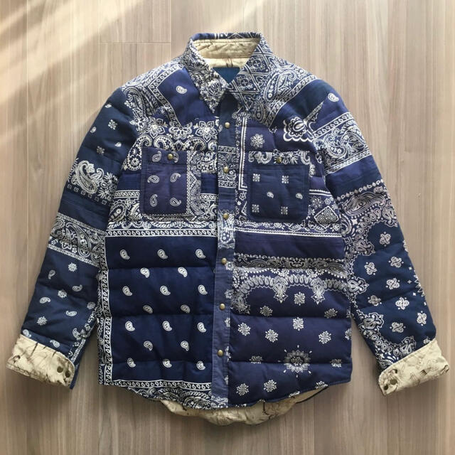 VISVIM(ヴィスヴィム)の15AW visvim I.C.T.限定 KERCHIEF DOWN JKT メンズのジャケット/アウター(ダウンジャケット)の商品写真