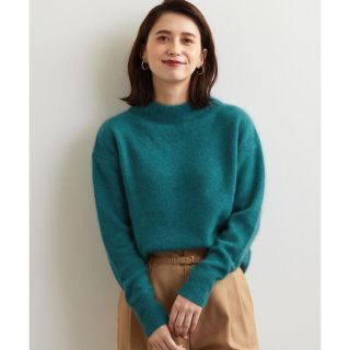 ユナイテッドアローズグリーンレーベルリラクシング(UNITED ARROWS green label relaxing)のヘアリー ハイネック ニット(ニット/セーター)