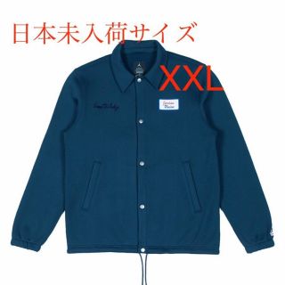 希少 XL union jordan navy コーチジャケット ネイビー