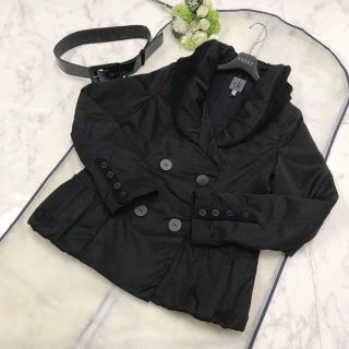 カルバンクライン(Calvin Klein)のCalvin Klein☆中綿入コート ブラック サイズ L(ダウンジャケット)