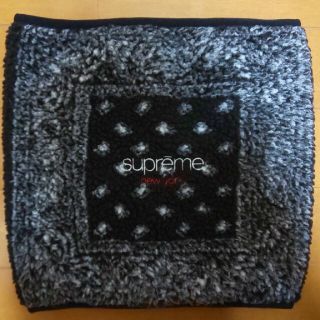 シュプリーム(Supreme)のSupreme Bandana Fleece Neck Gaiter ブラック(ネックウォーマー)