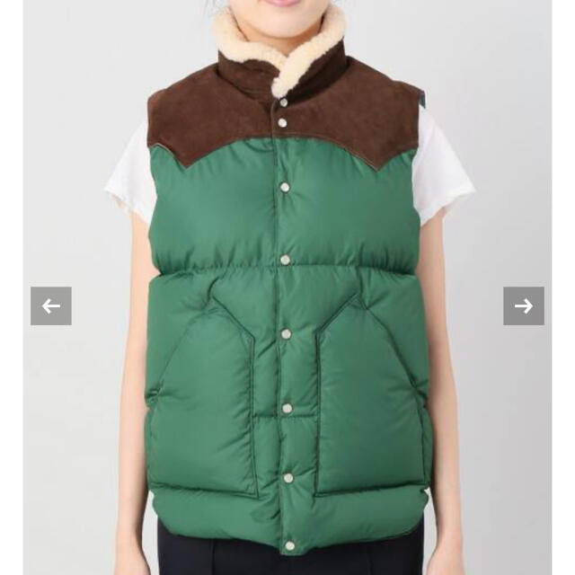 L'Appartement DEUXIEME CLASSE(アパルトモンドゥーズィエムクラス)のL'Appartement ◇ROCKY MOUNTAIN DOWN VEST レディースのジャケット/アウター(ダウンベスト)の商品写真