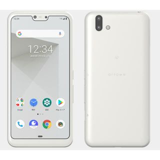 フジツウ(富士通)の新品 arrows U 801FJホワイト32GB ※SIMロック解除済(スマートフォン本体)