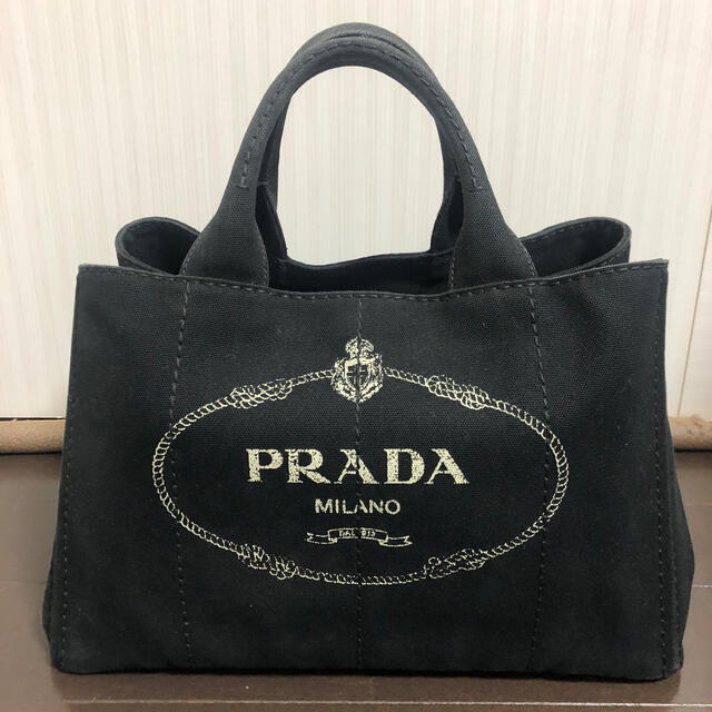 愛唯0714様専用　prada バッグ　カナパ　ブラック