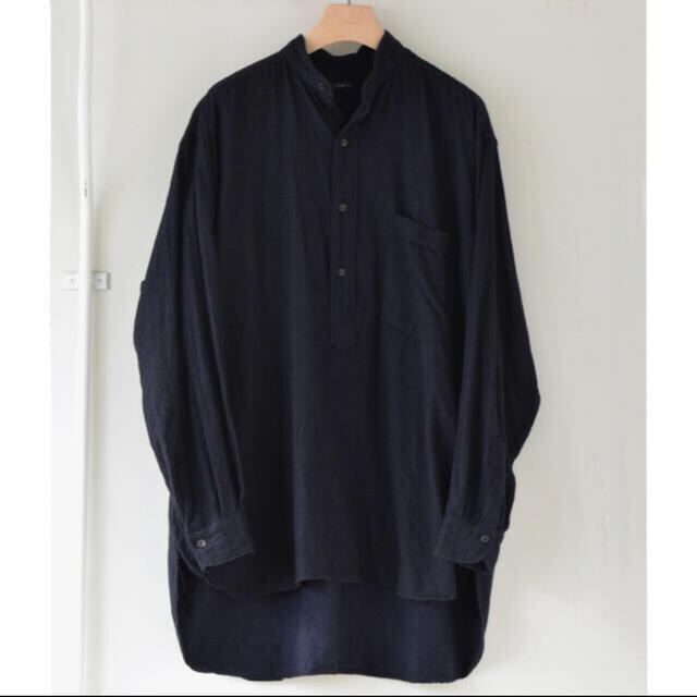 COMOLI コモリ 20AW シルクネルプルオーバーシャツ 1 新品 - シャツ