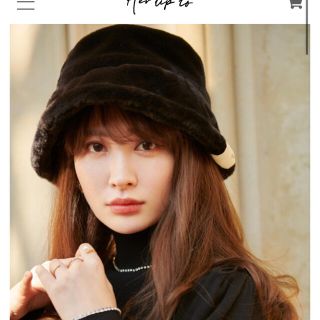 スナイデル(SNIDEL)のa様　herlipto ☆ Faux Fur Bucket Hat (ハット)