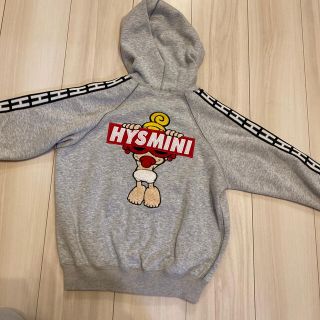 ヒステリックミニ(HYSTERIC MINI)のボンバーヒート グレー(ジャケット/上着)