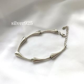 トゥデイフル(TODAYFUL)のsilver925  ドロップブレスレット(ブレスレット/バングル)