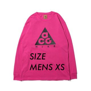 ナイキ(NIKE)のNIKE AS M NRG ACG LS TEE ACTIVE FUCHSIA(Tシャツ/カットソー(七分/長袖))