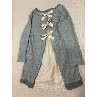 フランシュリッペ(franche lippee)のフランシュリッペ＊レースコンビスウェットワンピース(その他)