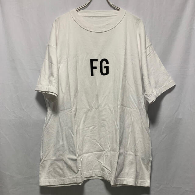 最終値下げ FEAR OF GOD FGロゴTシャツ 白 Lサイズ  正規品