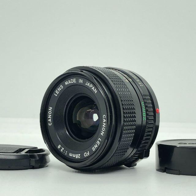 最前線の 【完動品】Canon New FD 28mm f2.8 キャノン レンズ レンズ(単焦点)