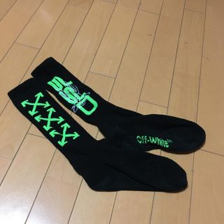 オフホワイト(OFF-WHITE)のoff-white ソックス　最終値下げです(ソックス)