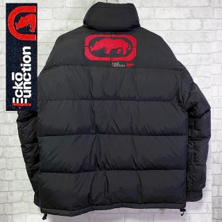 Ecko エコー ダウンジャケット ビッグロゴ 肉厚 ビッグシルエット