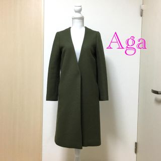 スコットクラブ(SCOT CLUB)のSCOT CLUB  Aga ノーカラーコート(ロングコート)