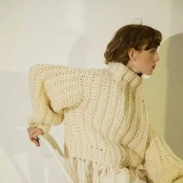 BEAUTY&YOUTH UNITED ARROWS - leinwande ラインヴァンド EGG KNIT