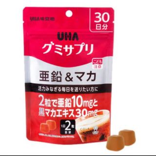 ユーハミカクトウ(UHA味覚糖)のUHA味覚糖　グミサプリ　亜鉛&マカ 30日分(その他)