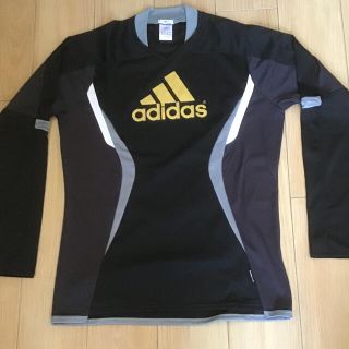 アディダス(adidas)のadidas スポーツ用　長袖シャツ　XO (XXL)サイズ(Tシャツ/カットソー(七分/長袖))