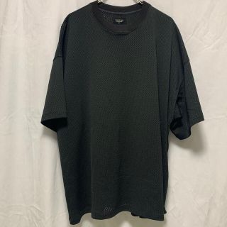 フィアオブゴッド(FEAR OF GOD)のFEAR OF GOD 無地 メッシュT ブラック Lサイズ(Tシャツ/カットソー(半袖/袖なし))