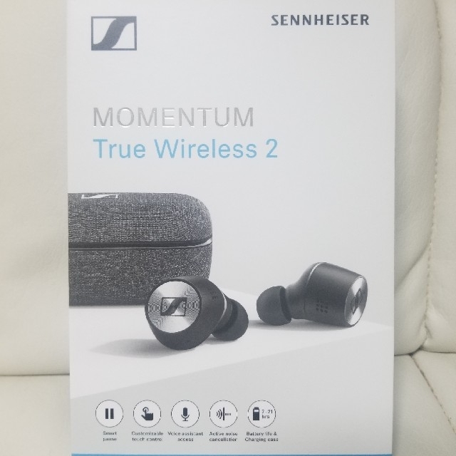 SENNHEISER(ゼンハイザー)のsennheiser momentum true wireless 2ゼンハイザ スマホ/家電/カメラのオーディオ機器(ヘッドフォン/イヤフォン)の商品写真