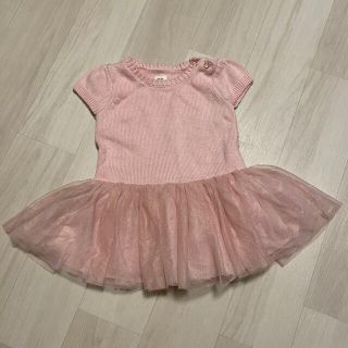 ベビーギャップ(babyGAP)のベビーギャップ  ニット ワンピース 80(ワンピース)