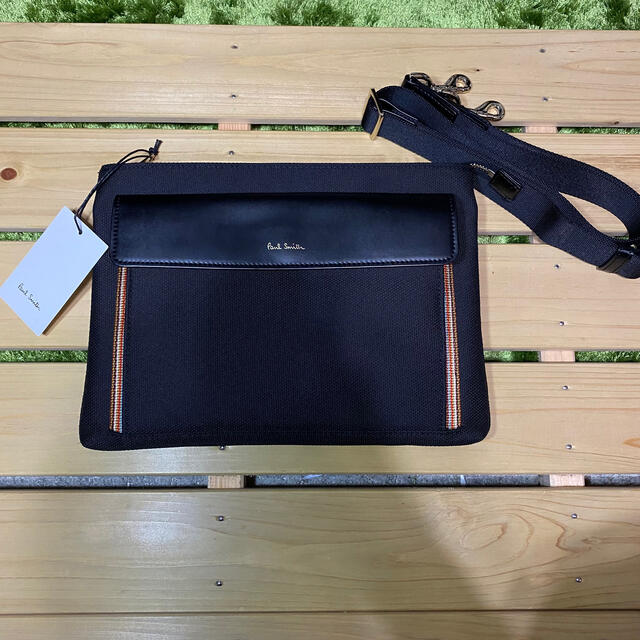 873401N585公式販売中マルチストライプ　ショルダーバッグ　Paul Smith ポールスミス