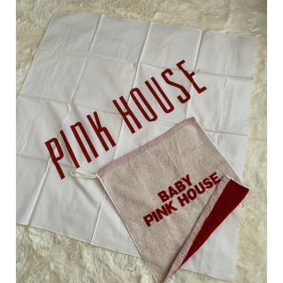 ピンクハウス(PINK HOUSE)のピンクハウス大判ストール&ハンドタオル(大)セット(ストール/パシュミナ)