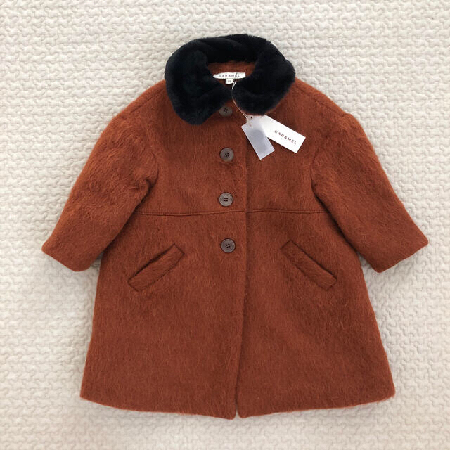 【3y】caramel Shelduck Coat， Rust コート　今季のサムネイル