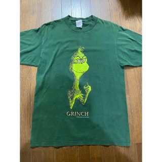 90s 古着　ドクタースース　GRINCH Tシャツ　MADE IN USA(Tシャツ/カットソー(半袖/袖なし))