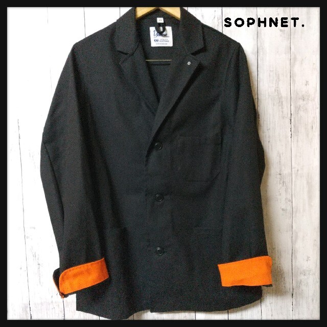 SOPHNET.(ソフネット)のSOPHNET. yarmo ワーク ジャケット カバーオール 紺 M 匿名配送 メンズのジャケット/アウター(カバーオール)の商品写真