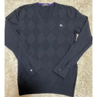 バーバリーブラックレーベル(BURBERRY BLACK LABEL)のバーバリーブラックレーベル　BURBERRY ニット　セーター　トップス　美品(ニット/セーター)