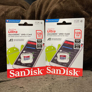 サンディスク(SanDisk)の【まさし様専用ページ】SanDisk マイクロSDカード 128GB (PC周辺機器)