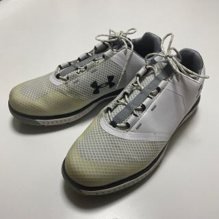 アンダーアーマー(UNDER ARMOUR)のアンダーアーマー　ゴルフシューズ　一回使用(シューズ)