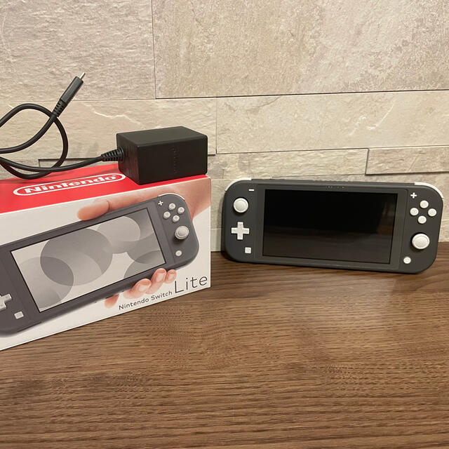 任天堂 - ※値下げ 美品 N S Liteグレー 本体セットの通販 by ジダン