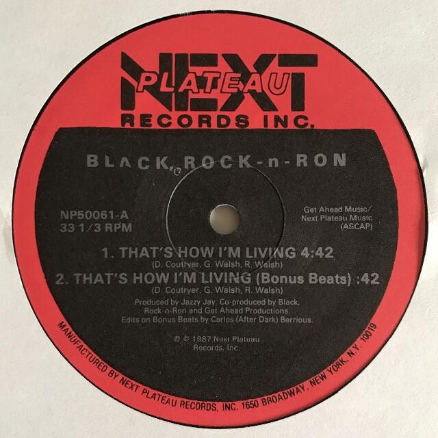 Black, Rock-n-Ron-That's How I'm Living