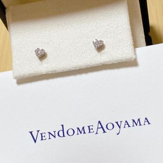 ヴァンドームアオヤマ(Vendome Aoyama)の【TIME SALE】ヴァンドームアオヤマ／ベルサージュ プラチナ ハートピアス(ピアス)