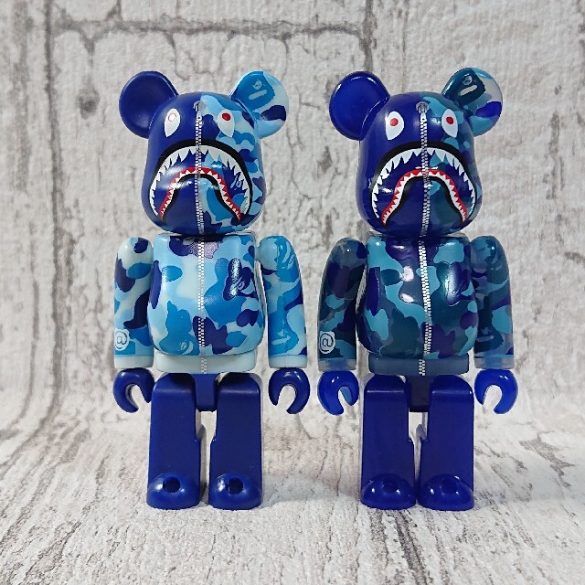 A BATHING APE(アベイシングエイプ)の1000%３体セット☆A BATHING APE BE@RBRICK メンズのメンズ その他(その他)の商品写真