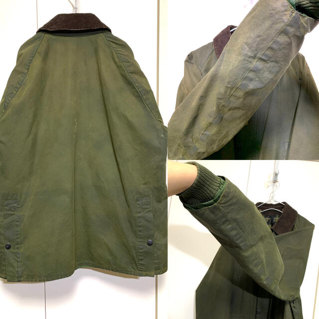 Barbour(バーブァー)の3Crest Barbour BEDALE Sage C42 バブアー メンズのジャケット/アウター(ミリタリージャケット)の商品写真