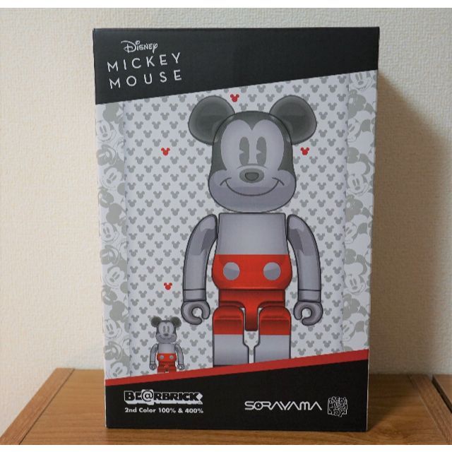 BE@RBRICK FUTURE MICKEY 100％ & 400％