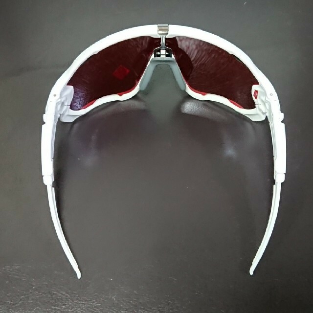 Oakley(オークリー)のオークリーJAWBREAKER Polished White PrizmSnow スポーツ/アウトドアの自転車(ウエア)の商品写真