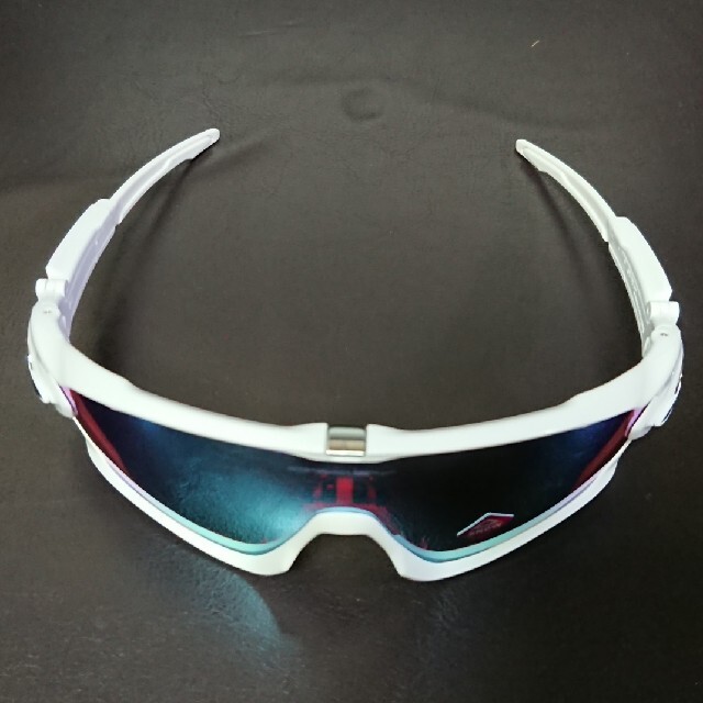 Oakley(オークリー)のオークリーJAWBREAKER Polished White PrizmSnow スポーツ/アウトドアの自転車(ウエア)の商品写真