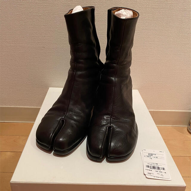 Maison Martin Margiela(マルタンマルジェラ)の国内正規品　19AW MaisonMargiela 足袋ブーツ　42サイズ メンズの靴/シューズ(ブーツ)の商品写真