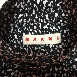 Marni - M005 美品 MARNIコレクション柄ジャケット風ワンピース！断捨