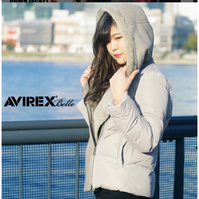 クーポンで半額☆2280円! 美品⭐︎AVIREX ムートンナイロン コンビ MA