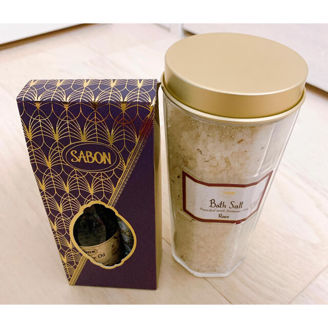 SABON(サボン)のSABON バスソルト シャワーオイル ハンドクリーム コスメ/美容のボディケア(入浴剤/バスソルト)の商品写真