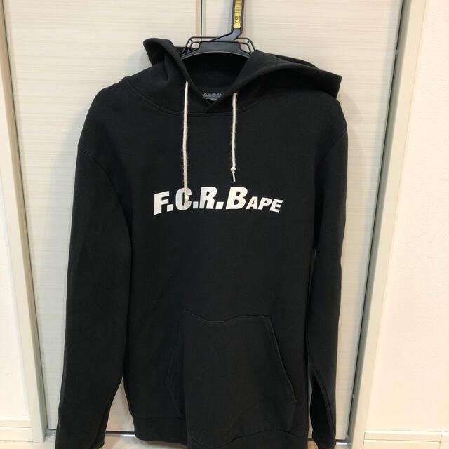 M■正規品■新品■BAPE x FCRB TEAM HOODIE スウェット 黒