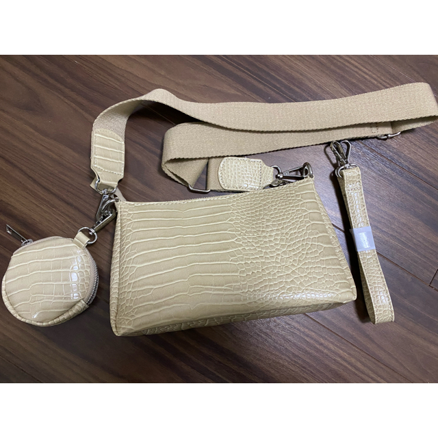 SeaRoomlynn(シールームリン)のsearoomlynn Double handle クロコバッグ レディースのバッグ(ショルダーバッグ)の商品写真