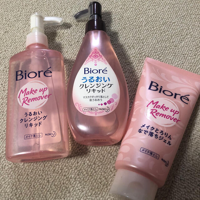 Biore(ビオレ)のビオレ💓メイク落としセット コスメ/美容のスキンケア/基礎化粧品(クレンジング/メイク落とし)の商品写真