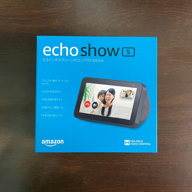 ECHO(エコー)のEcho Show 5 スクリーン付きスマートスピーカー with Alexa スマホ/家電/カメラのオーディオ機器(スピーカー)の商品写真